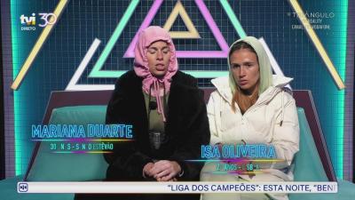 Mariana Duarte e Isa Oliveira sobre afastamento de Lara Moniz: «Na minha ótica está forçado» - TVI