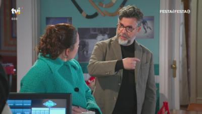 Aida e Tomé invadem Dr. Teixeira com mil e uma perguntas - TVI