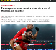 Revista imprensa Benfica-Brugge