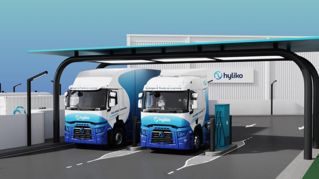 Camiões a hidrogénio Hyliko (foto: divulgação)