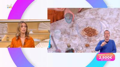 Ana Varela ensina a fazer «a melhor granola caseira» - TVI