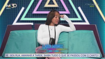 Lara Moniz sobre Mariana ter cortado a roupa de Ângelo: «Eu não estou com pena nenhuma do Dala» - TVI