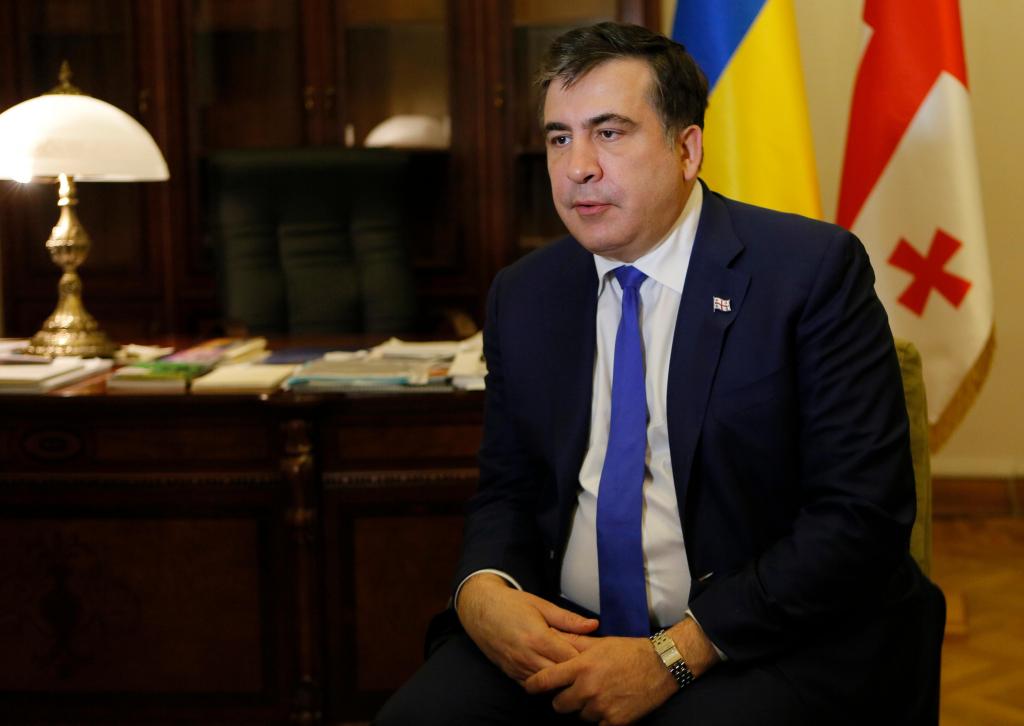 Mikhail Saakashvili (AP Photo/Sergei Chuzavkov)