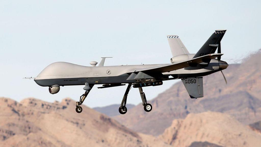 Drone militar norte-americano MQ-9 Reaper (Getty Images)