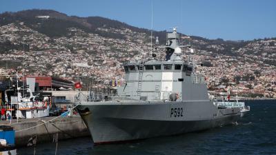 Navio Mondego está operacional e já fez missão na Madeira - TVI