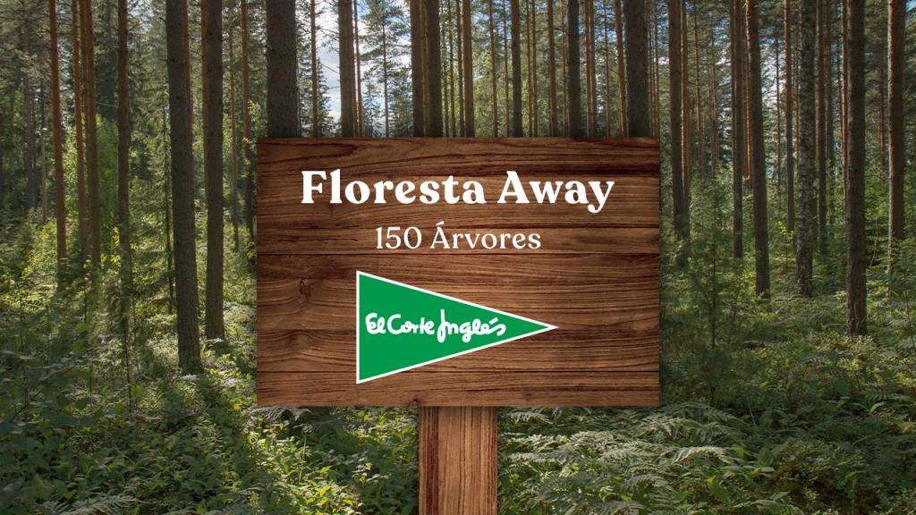 El Corte Inglés irá plantar 150 árvores na Floresta AWAY