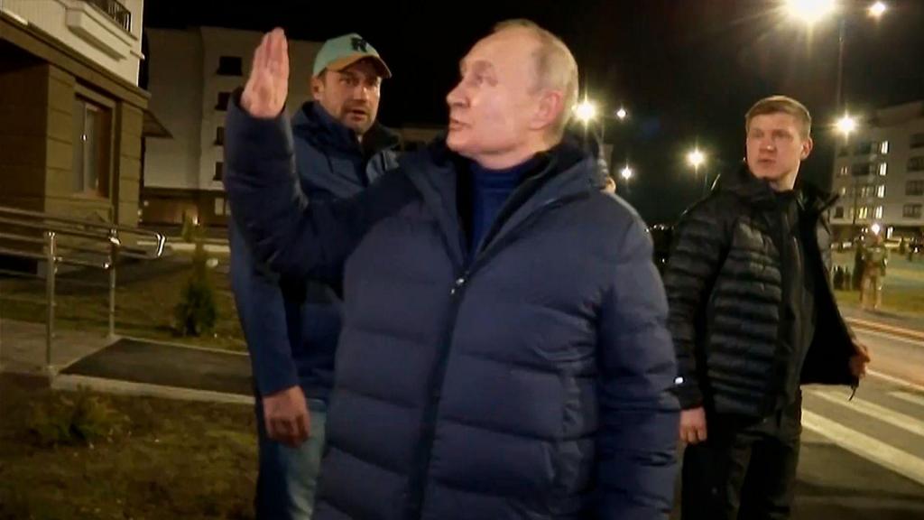 Putin visita Mariupol