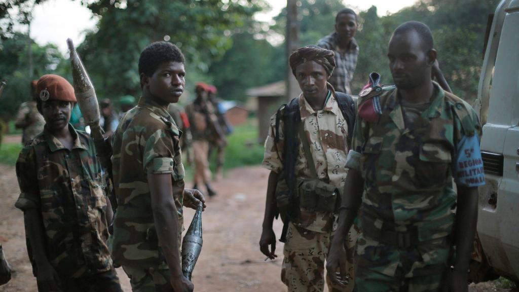 Guerra civil em Bambari (Jerome Delay/AP)
