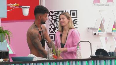 Mariana provoca Moisés: «Estou-te a incomodar eu saio já…» - Big Brother