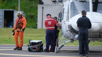 Turista dinamarquês encontrado "prostrado" na montanha na Madeira e resgatado de helicóptero - TVI