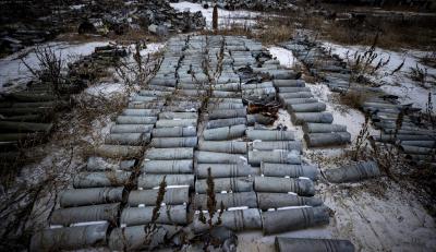 “Este sítio foi criado para recolher provas de crimes de guerra": dentro do cemitério de mísseis de Kharkiv - "isto é metade do que foi disparado contra nós" - TVI