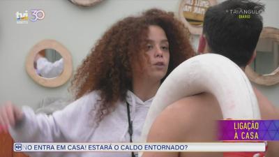 Sara Sistelo passa-se com Tiago Feliciano: «Aquela tosta podia ser minha!» - Big Brother