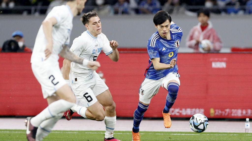 Japão-Uruguai (Kyodo News via AP)
