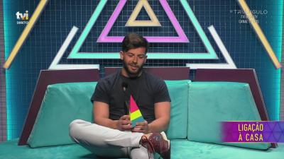 Tiago Feliciano «faz espera» e ganha trunfo da pirâmide - Big Brother
