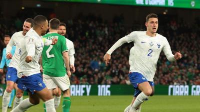 VÍDEO: golaço de Pavard dá vitória à França na Irlanda - TVI