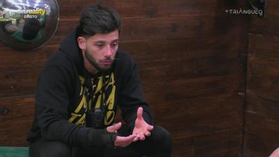 Tiago Feliciano para Tamara Rocha: «Sinto que mudaram de conversa quando eu cheguei» - Big Brother