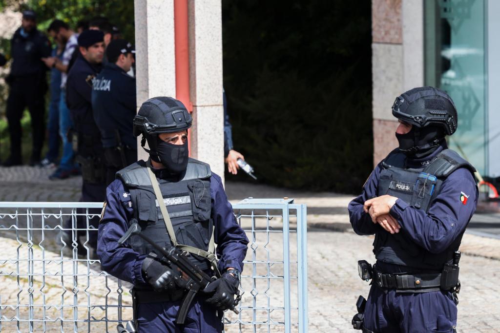 Ataque no Centro Ismaili em Lisboa (Foto: António Cotrim/Lusa)