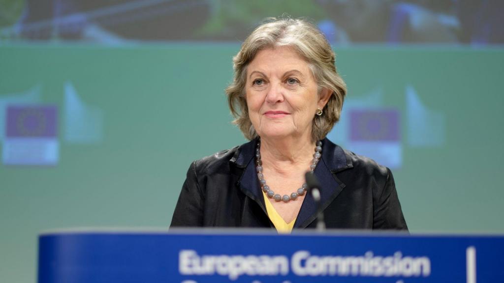 Elisa Ferreira comissária de Coesão e Reformas da UE (Foto: Thierry Monasse/ Getty Images)