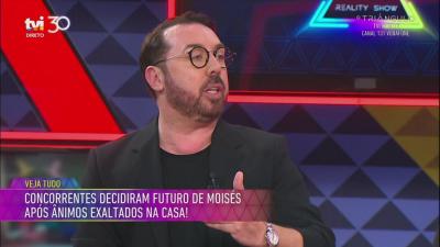 Flávio Furtado frisa: «O Moisés provou que tem um pavio muito curto» - Big Brother