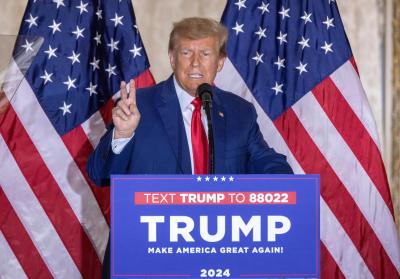 "Nunca pensei que algo assim pudesse acontecer na América": Trump diz-se vítima de interferência eleitoral - TVI