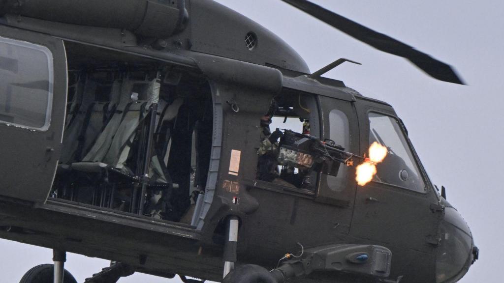 Helicóptero UH60 (Daniel Mihailescu/Getty Images)
