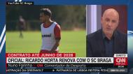 «Ricardo Horta? Pode ter significado o fim do sonho de representar o Benfica»
