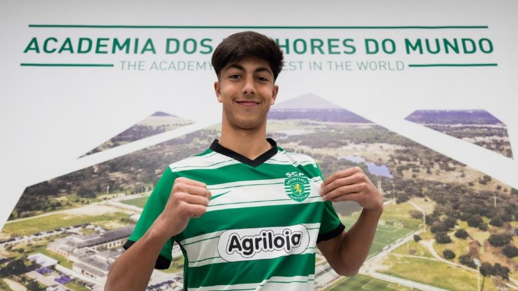 Eduardo Felicíssimo (Foto: site oficial do Sporting)