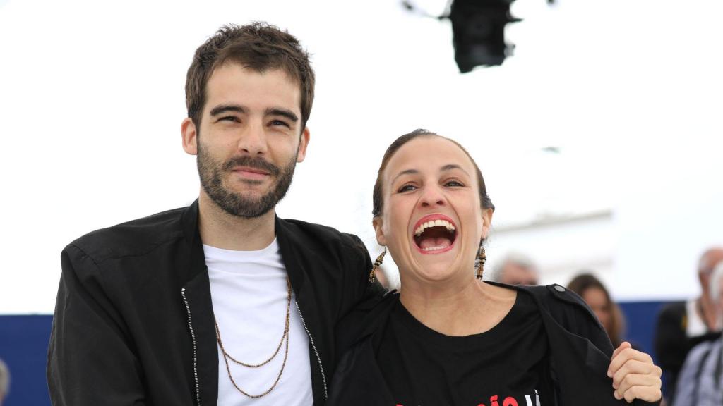 Realizadores João Salaviza e Renée Nader Messora no Festival de Cannes em 2018. (Vianney Le Caer/AP)