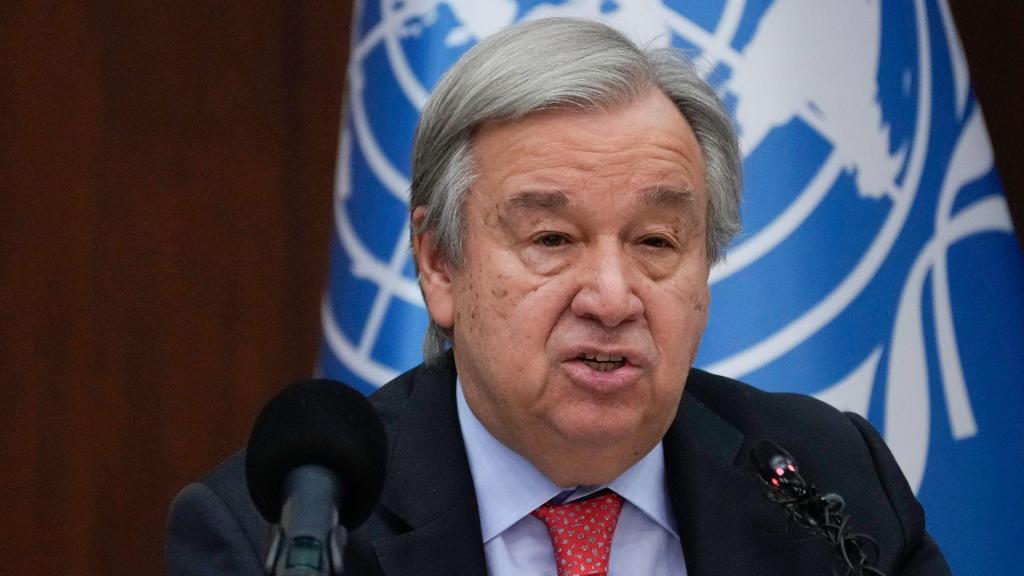 António Guterres, secretário-geral da ONU. (Hadi Mizban/ AP)