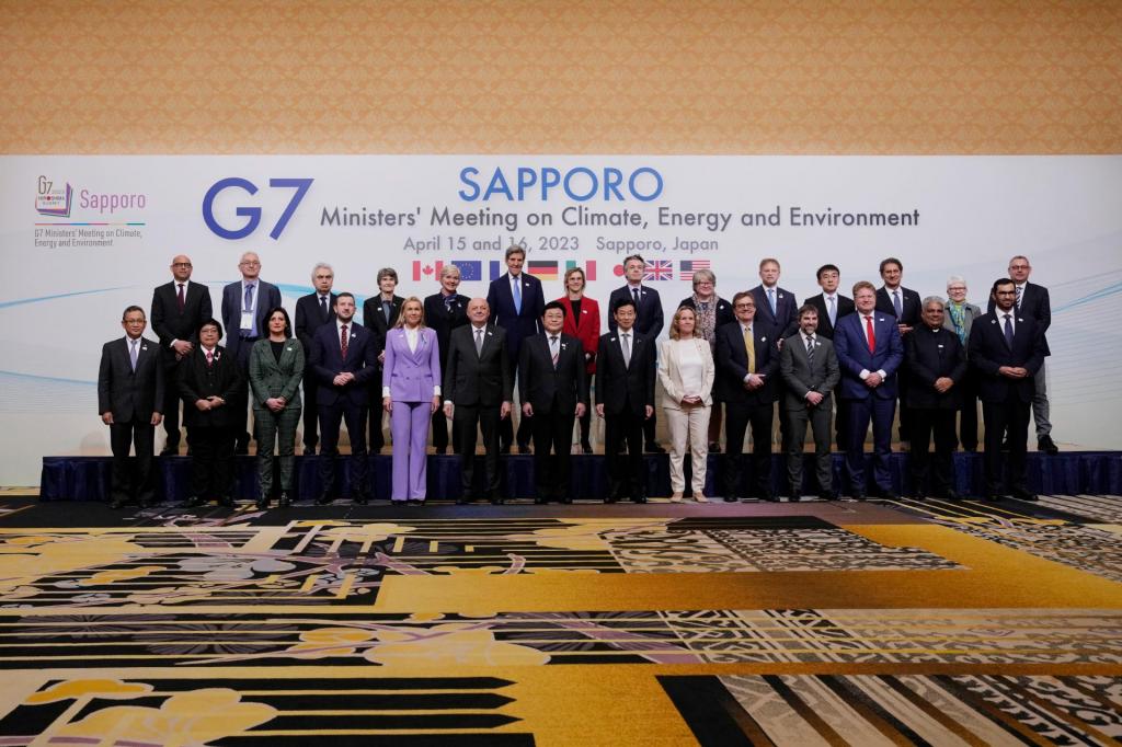 G7 em Sapporo (Associated Press)