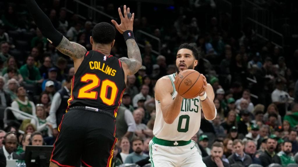 Boston Celtics-Atlanta Hawks (AP Photo/Charles Krupa)