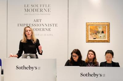 Quadro inédito de Miró leiloado por quase 3 milhões de euros em Paris - TVI