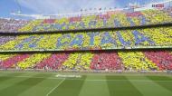 Imagens incríveis, hino arrepiante e homenagem sentida em Camp Nou