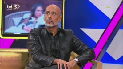 Pedro Crispim sobre Lara Moniz: «Acho que ela se empolgou ao ir abraçar a mãe» - TVI
