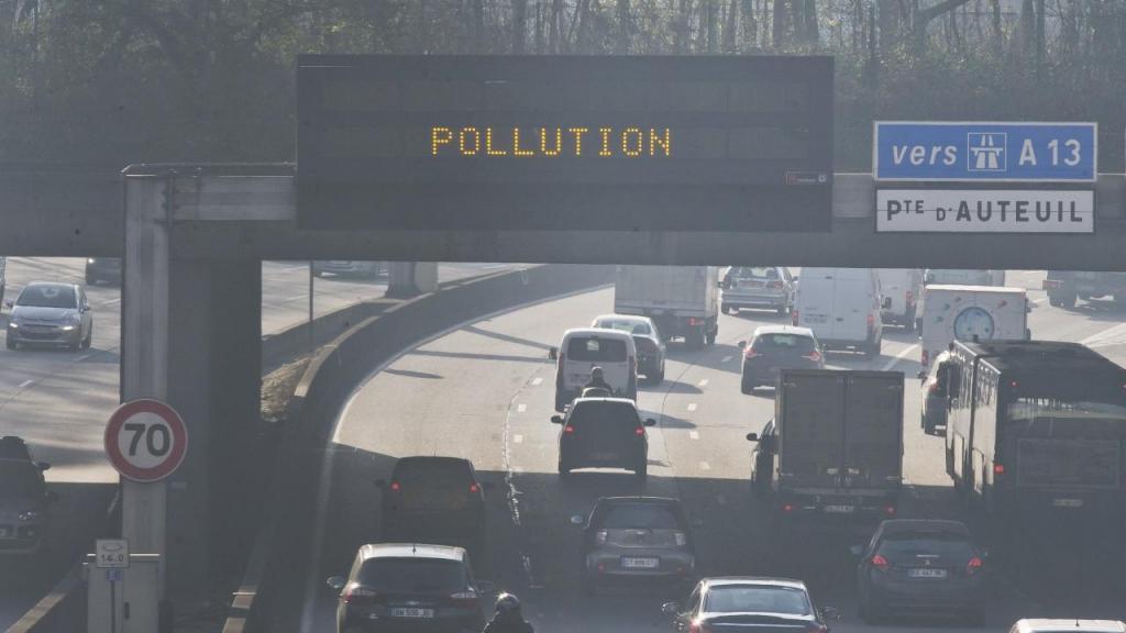 Poluição em França (foto: Michel Euler/AP)