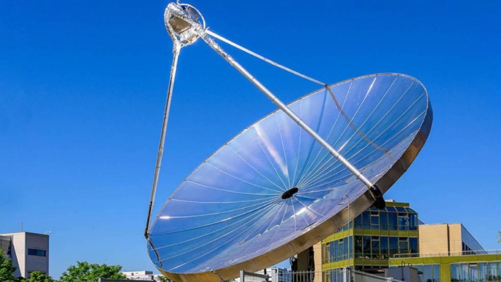Sistema para produção de hidrogénio a partir de energia solar (foto: LRESE/EPFL)