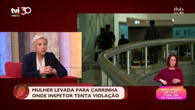 Patrícia Cipriano: «Nem todos os inspetores do CEF são maus» - TVI