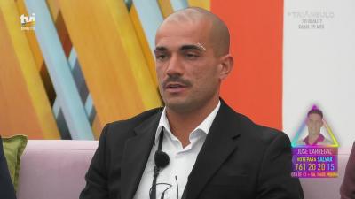 Rafael explica recusa em cantar «Grândola, Vila Morena» e Mariana atira: «Mais uma vez é a imagem» - TVI