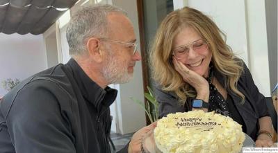 “O amor é tudo”: Tom Hanks e Rita Wilson celebram 35 anos de casamento - TVI
