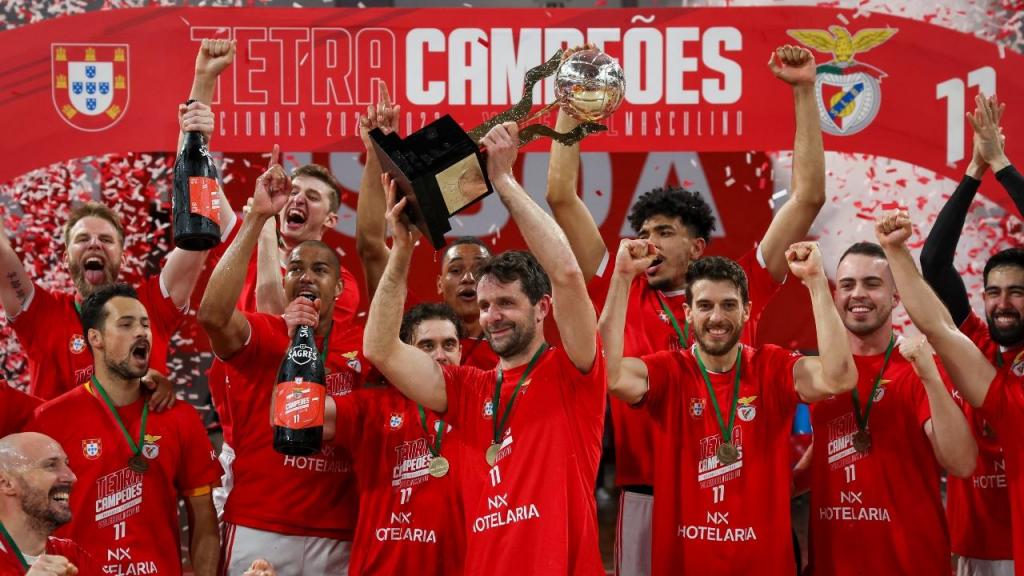 Benfica é campeão nacional de voleibol (José Sena Goulão/Lusa)