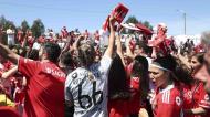 Rute Costa abre caminho a festejos. Benfica é campeão nacional feminino (Fotos: SL Benfica)