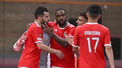 Futsal: Benfica goleia Sp. Braga e força terceiro jogo - TVI