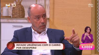Paulo Santos: «Há problemas gravíssimos com Sistema Nacional de Saúde» - TVI