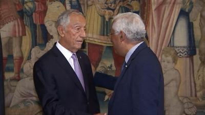 Marcelo e Costa pela primeira vez em público após a crise Galamba - TVI