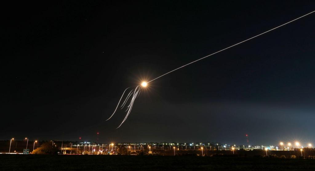 Israel intercepta mísseis oriundos da Faixa de Gaza (EPA)