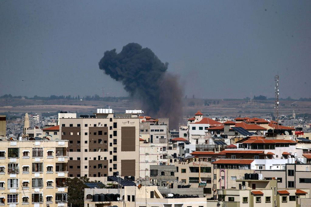 Ataque israelita à Faixa de Gaza (EPA/Lusa)