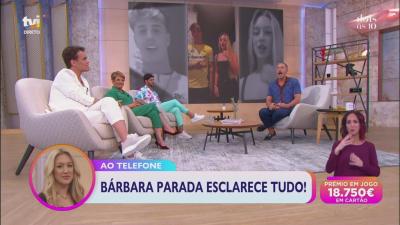 Bárbara Parada esclarece tudo sobre a sua vida amorosa - TVI