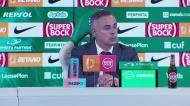 Contas confusas provocam «sururu» com José Gomes em Alvalade: «Tem algum problema?» 