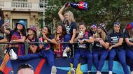 Barcelona festeja título de campeão (Getty Images)