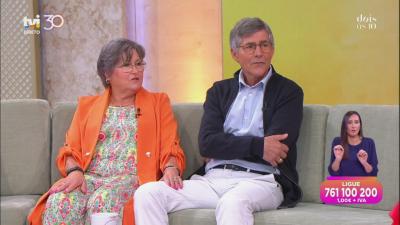 Aos 60 anos, Maria da Luz e Augusto mantém-se ativos: «Fizemos a meia maratona» - TVI